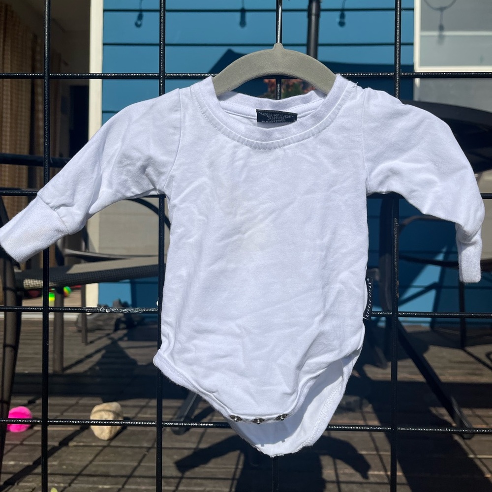 Little Bipsy Classic White Baby Onesie